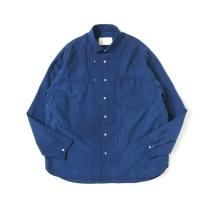 INNAT / HAND-DYED LOOSE BOX SHIRT - Indigo ǥ 롼ܥå INNAT08-S02B