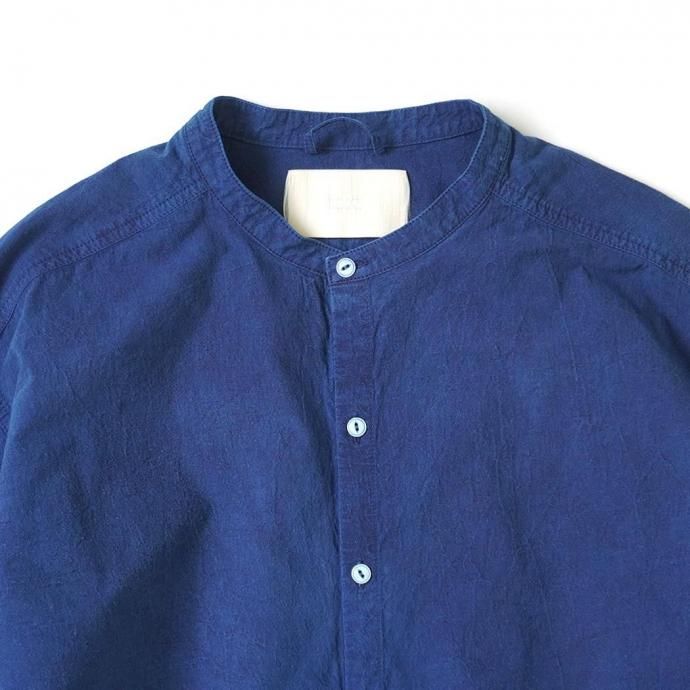 187807935 INNAT / HAND-DYED SLEEPING SHIRT - Indigo ǥ ꡼ԥ󥰥 INNAT08-S03B 02