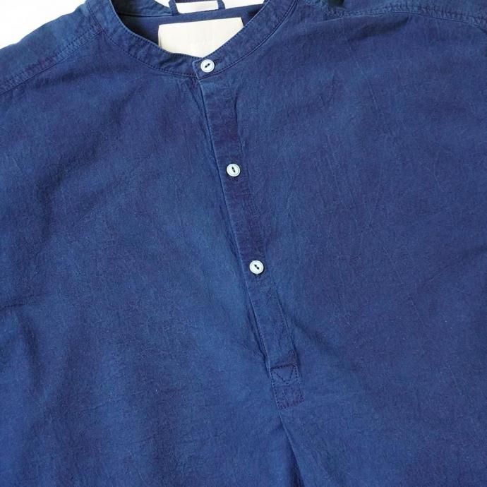 187807935 INNAT / HAND-DYED SLEEPING SHIRT - Indigo ǥ ꡼ԥ󥰥 INNAT08-S03B 02