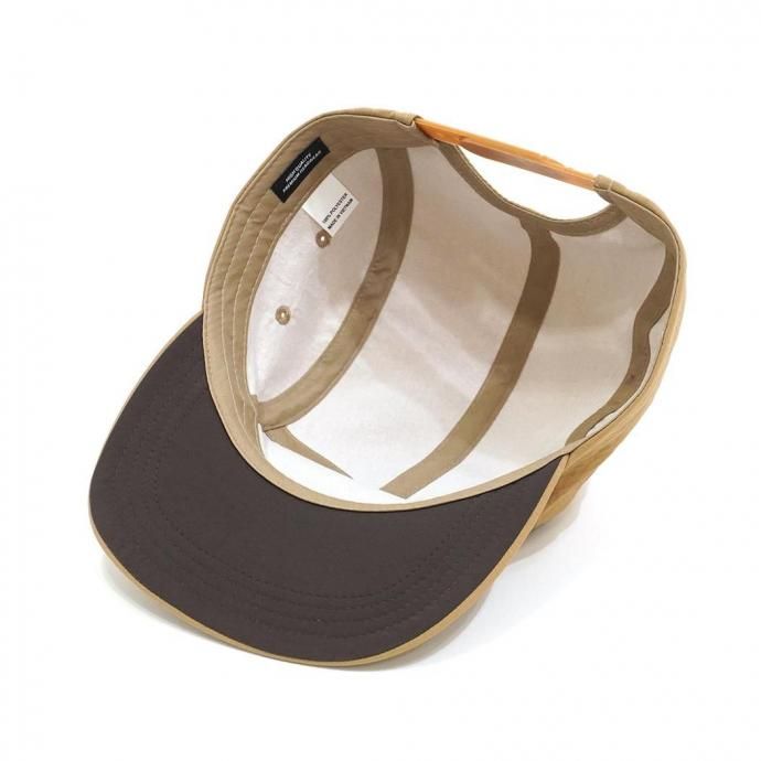 187839748 PITBULL / 2 Way-Up Visor Bike Hat - Tan 5パネル サイクルキャップ タン PB325 02