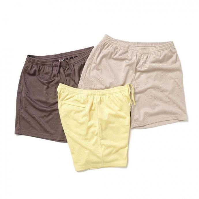 187867068 MADE Blanks / Practice Mesh Shorts - Angora Tan ᥤɥ֥󥯥 ץ饯ƥ å奷硼  02
