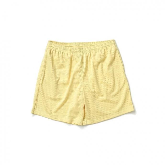 187867208 MADE Blanks / Practice Mesh Shorts - Lemonade Light Yellow メイドブランクス プラクティス メッシュショーツ ライトイエロー<img class='new_mark_img2' src='https://img.shop-pro.jp/img/new/icons47.gif' style='border:none;display:inline;margin:0px;padding:0px;width:auto;' /> 01