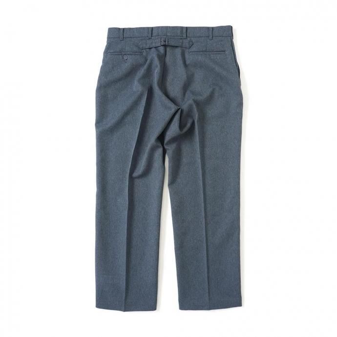 187893214 HEXICO / CUSTOM USED ACTION SLACKS TAPERED CINCH BUCKLE IRON 30s 7015 W40-W36 L29 ヘザーネイビー 02