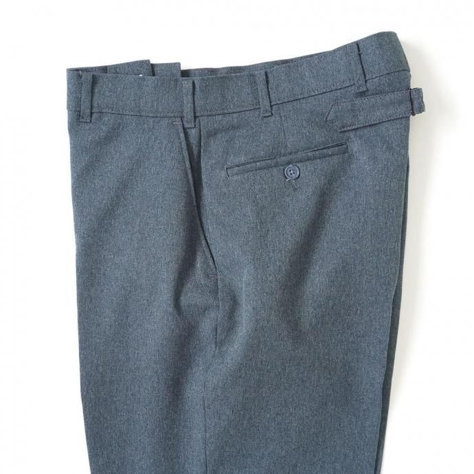 187893214 HEXICO / CUSTOM USED ACTION SLACKS TAPERED CINCH BUCKLE IRON 30s 7015 W40-W36 L29 ヘザーネイビー 02