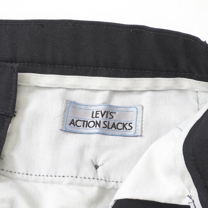 187893256 HEXICO / CUSTOM USED ACTION SLACKS TAPERED CINCH BUCKLE IRON 30s 7015 W40-W36 L29 ֥å 02