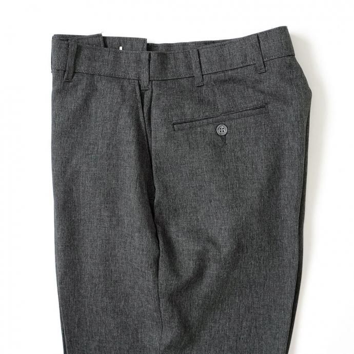187893305 HEXICO / CUSTOM USED ACTION SLACKS TAPERED 7002 W38-W34 L29 ダークヘザー リメイク アクションスラックス 02