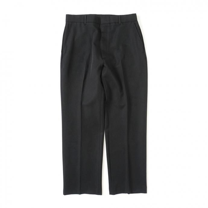 187893460 HEXICO / CUSTOM USED ACTION SLACKS TAPERED 7002 W36-W32 L29 ブラック リメイク アクションスラックス 01