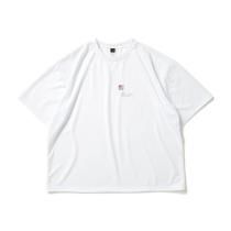 SMOKE T ONE / D-SPORT WEAR / HIGH MOCK DRY TEE - White
