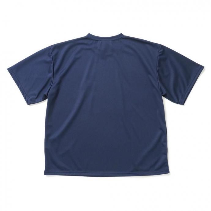 187915480 SMOKE T ONE / D-SPORT WEAR / HIGH MOCK DRY TEE - Navy 02