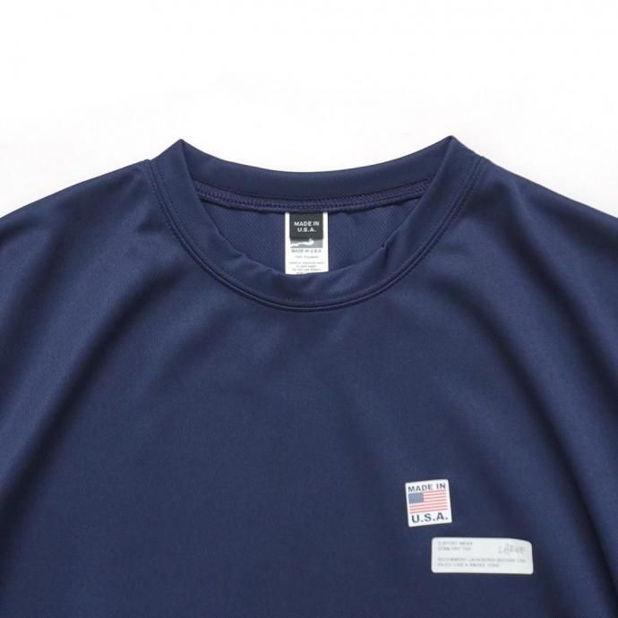 187915480 SMOKE T ONE / D-SPORT WEAR / HIGH MOCK DRY TEE - Navy 02