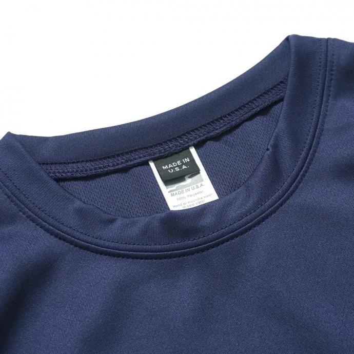 187915480 SMOKE T ONE / D-SPORT WEAR / HIGH MOCK DRY TEE - Navy 02