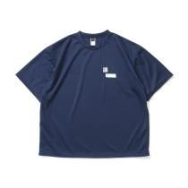 SMOKE T ONE / D-SPORT WEAR / HIGH MOCK DRY TEE - Navy