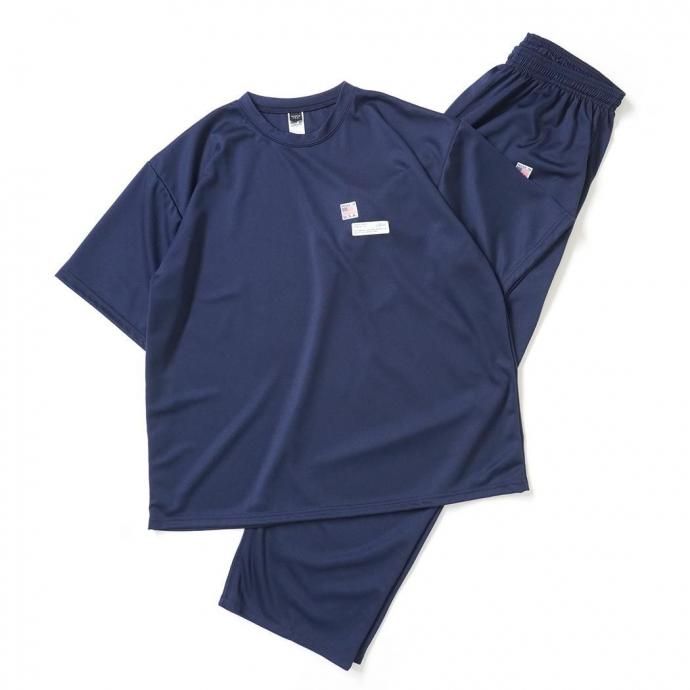 187915659 SMOKE T ONE / D-SPORT WEAR / HIGH MOCK DRY TEE - Cardinal 02