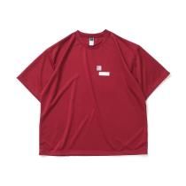 SMOKE T ONE / D-SPORT WEAR / HIGH MOCK DRY TEE - Cardinal
