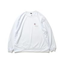 SMOKE T ONE / D-SPORT WEAR / HIGH MOCK DRY SWEATSHIRT - White