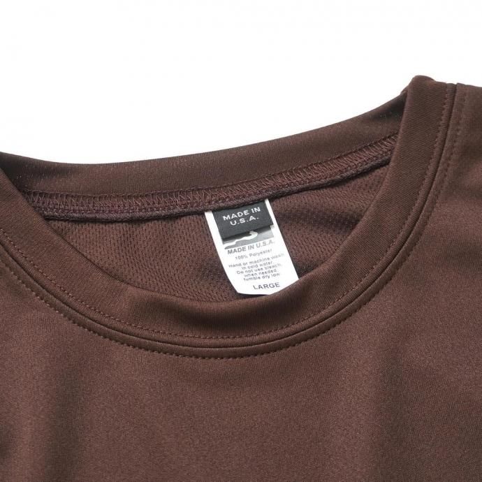 187915775 SMOKE T ONE / D-SPORT WEAR / HIGH MOCK DRY SWEATSHIRT - Brown 02