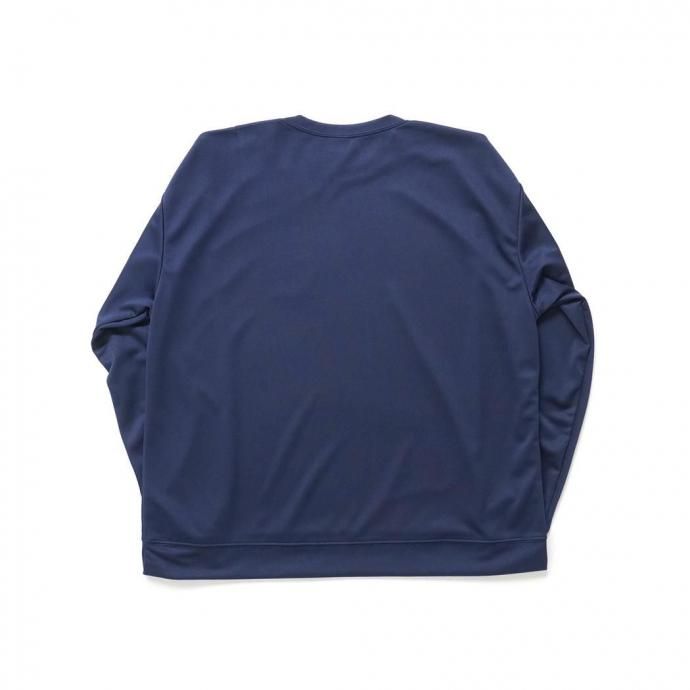 187915858 SMOKE T ONE / D-SPORT WEAR / HIGH MOCK DRY SWEATSHIRT - Navy 02