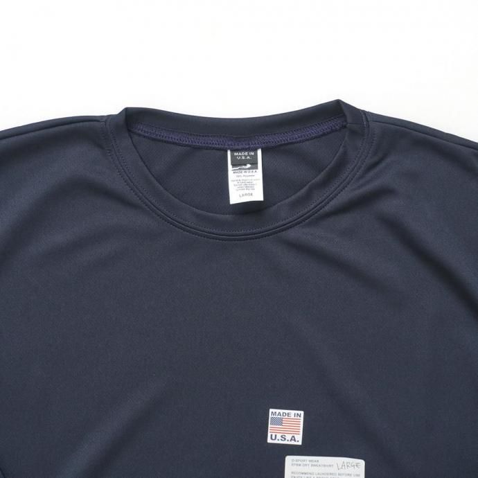 187915932 SMOKE T ONE / D-SPORT WEAR / HIGH MOCK DRY SWEATSHIRT - Dark Navy 02