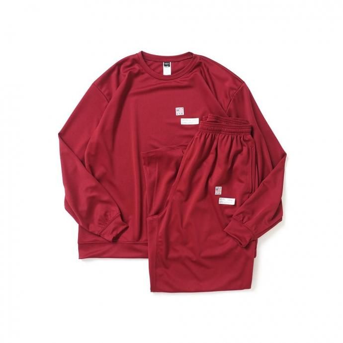 187915971 SMOKE T ONE / D-SPORT WEAR / HIGH MOCK DRY SWEATSHIRT - Cardinal 02