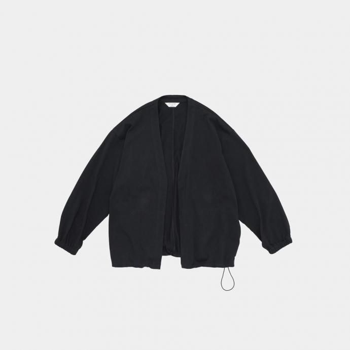 187965920 STILL BY HAND スティルバイハンド / CS07253 - BLACK NAVY ミックスカラー ボタンレスカーディガン 01