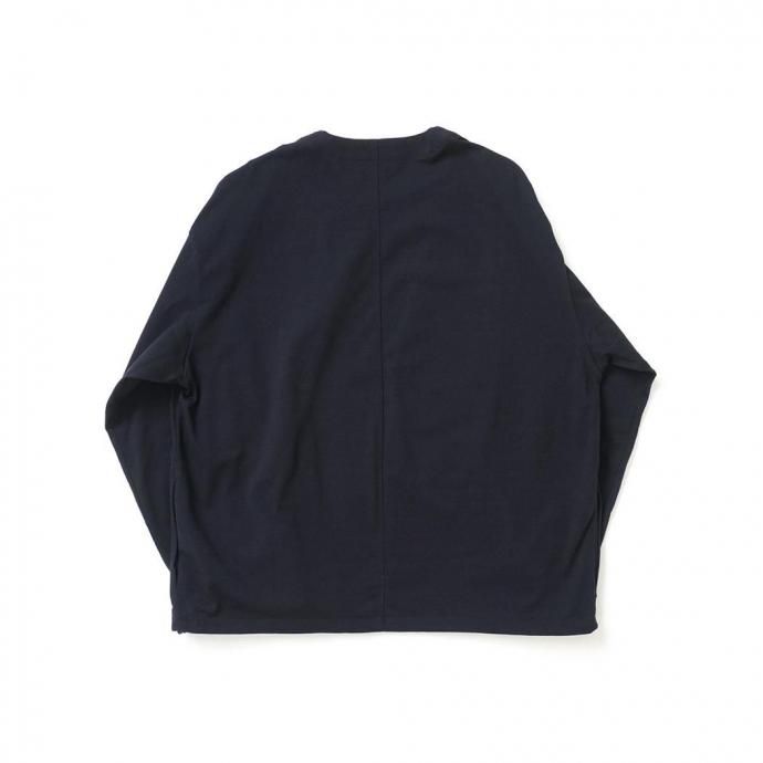 187965920 STILL BY HAND スティルバイハンド / CS07253 - BLACK NAVY ミックスカラー ボタンレスカーディガン<img class='new_mark_img2' src='https://img.shop-pro.jp/img/new/icons47.gif' style='border:none;display:inline;margin:0px;padding:0px;width:auto;' /> 02