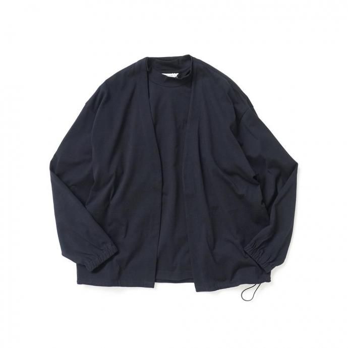 187965920 STILL BY HAND スティルバイハンド / CS07253 - BLACK NAVY ミックスカラー ボタンレスカーディガン<img class='new_mark_img2' src='https://img.shop-pro.jp/img/new/icons47.gif' style='border:none;display:inline;margin:0px;padding:0px;width:auto;' /> 02