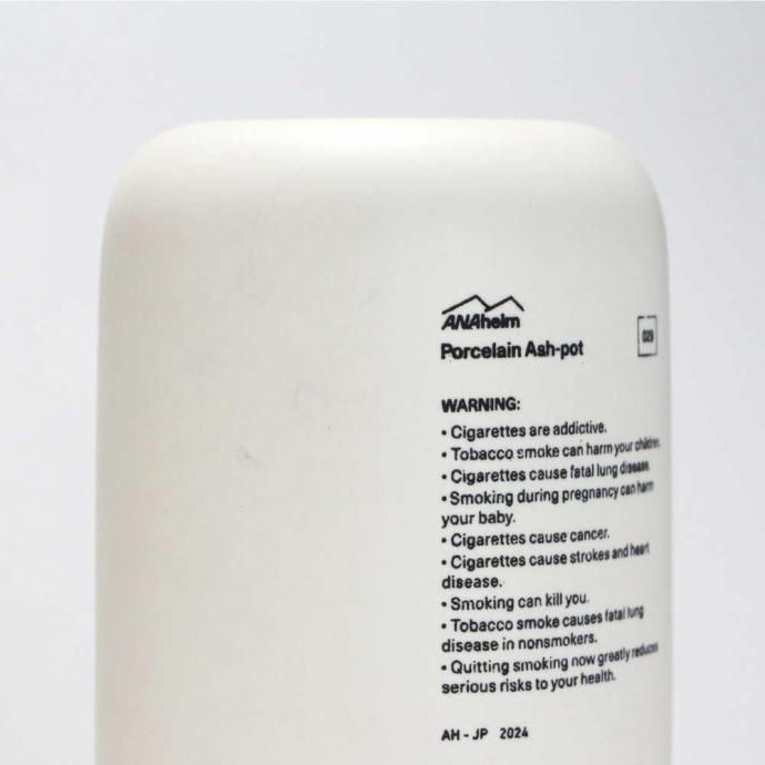  ANAheim Porcelain Ash-Pot - Ivory ʥϥ  ݡ åݥå 02