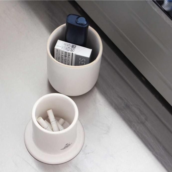  ANAheim Porcelain Ash-Pot - Ivory ʥϥ  ݡ åݥå 02