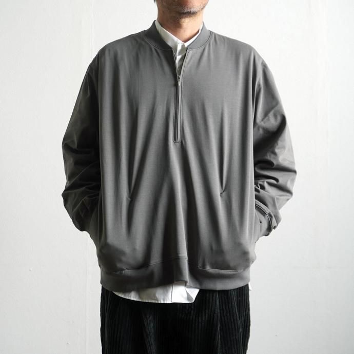 STILL BY HAND スティルバイハンド / CS01253 - SLATE GREY ジップ