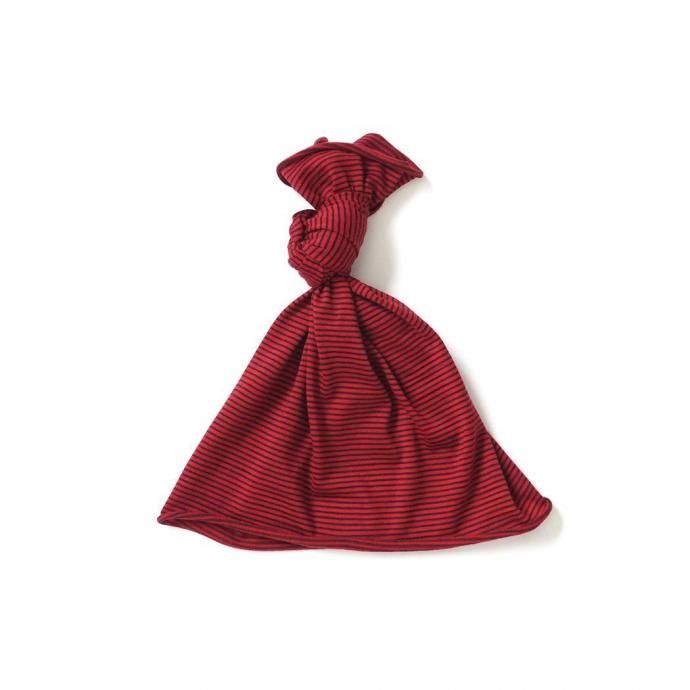 188230582 O- オー / MERINO TUBE - Red Navy Stripe メリノチューブ O-W-23 02