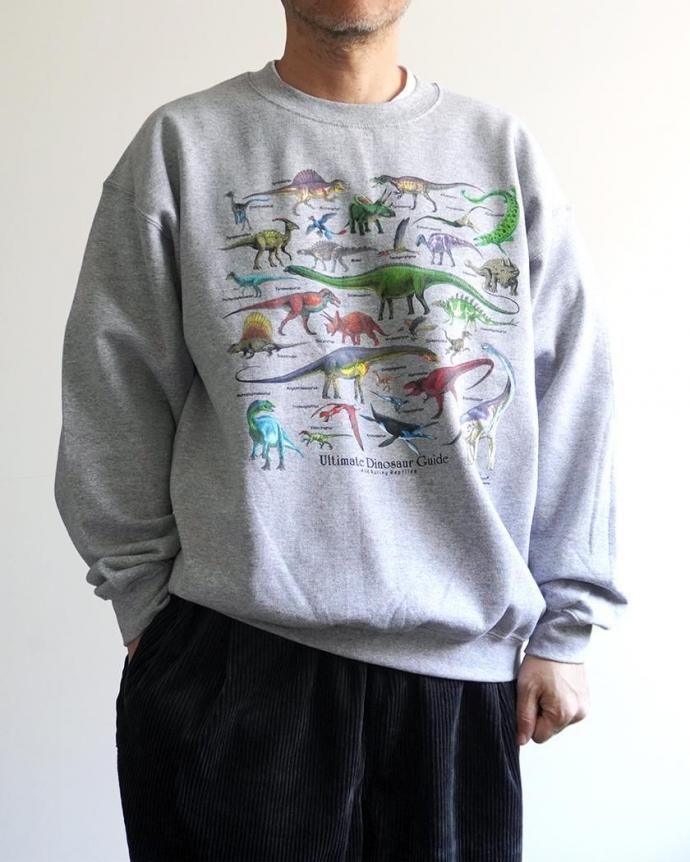 188248619 Atlas Screen Printing / Ultimate Dinosaur Guide - Grey ε åȥ 졼ܥǥ 02