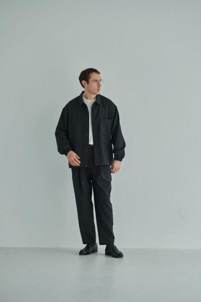 188306926 STILL BY HAND スティルバイハンド / BL01253 - CHARCOAL ダブルポケット シャツジャケット 02