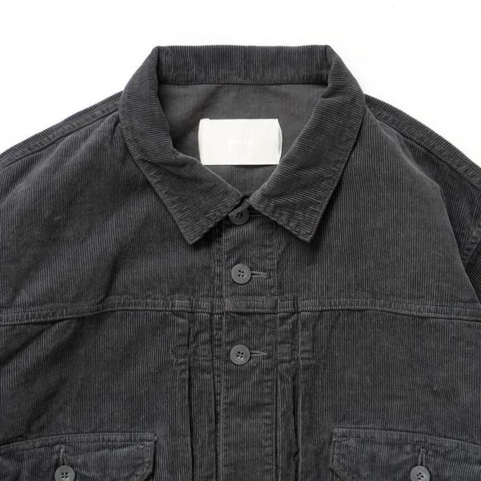 188438858 INNAT / TYPE-2 TRUCKER JACKET - Ink コーデュロイ トラッカージャケット INNAT08-J04A 02