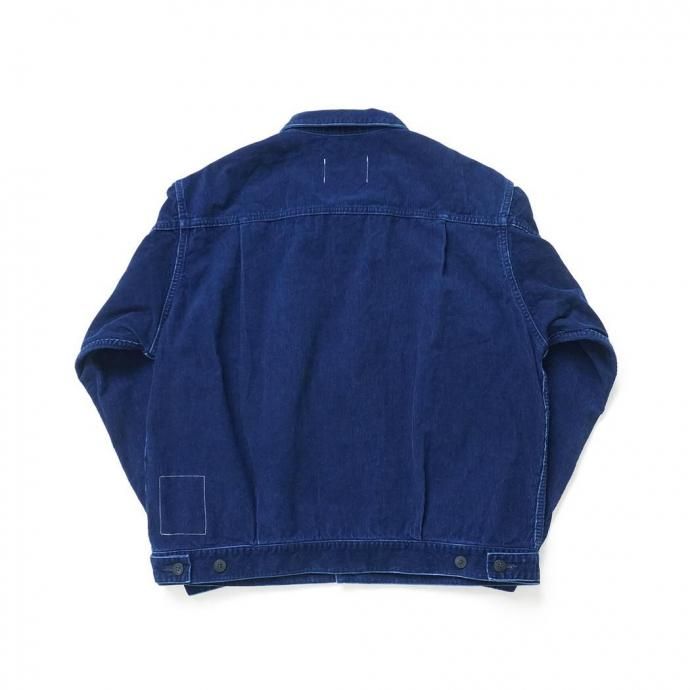 188439055 INNAT / INDIGO TYPE-2 TRUCKER JACKET - Indigo コーデュロイ トラッカージャケット INNAT08-J04A 02