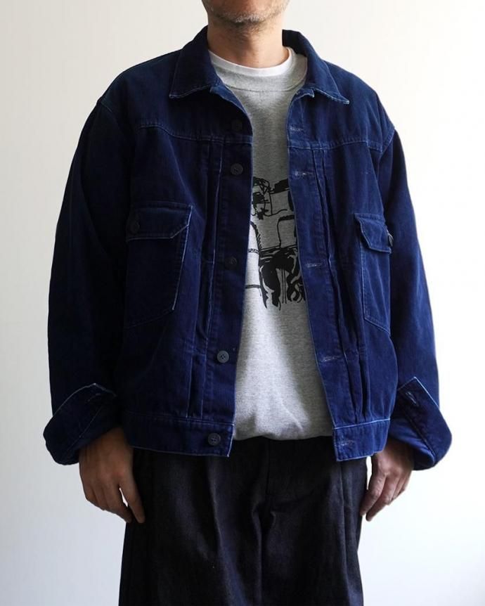 188439055 INNAT / INDIGO TYPE-2 TRUCKER JACKET - Indigo ǥ ȥå㥱å INNAT08-J04A 02