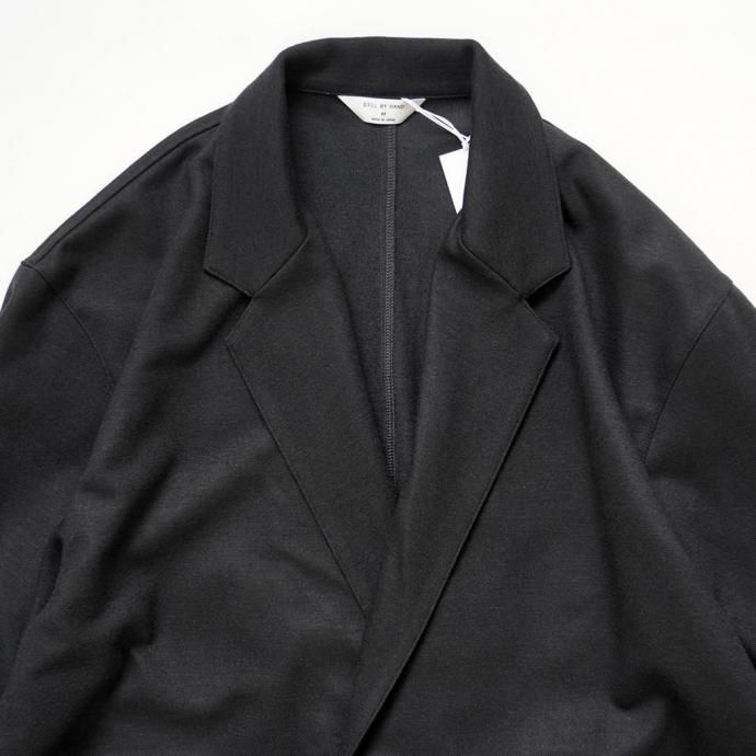 188522851 STILL BY HAND スティルバイハンド / CS03253 - CHARCOAL ウールジャージージャケット 02