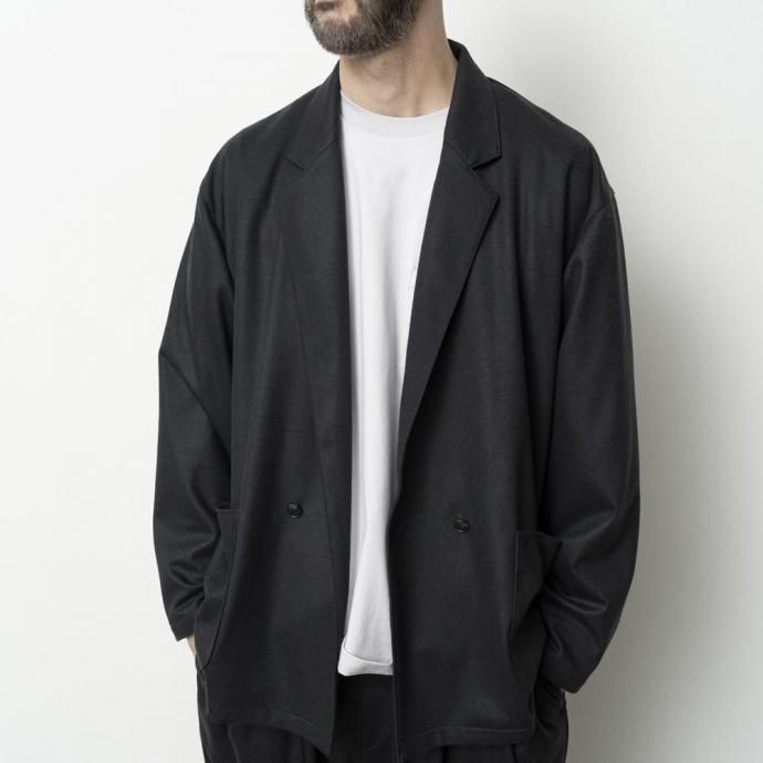 188522851 STILL BY HAND スティルバイハンド / CS03253 - CHARCOAL ウールジャージージャケット 02