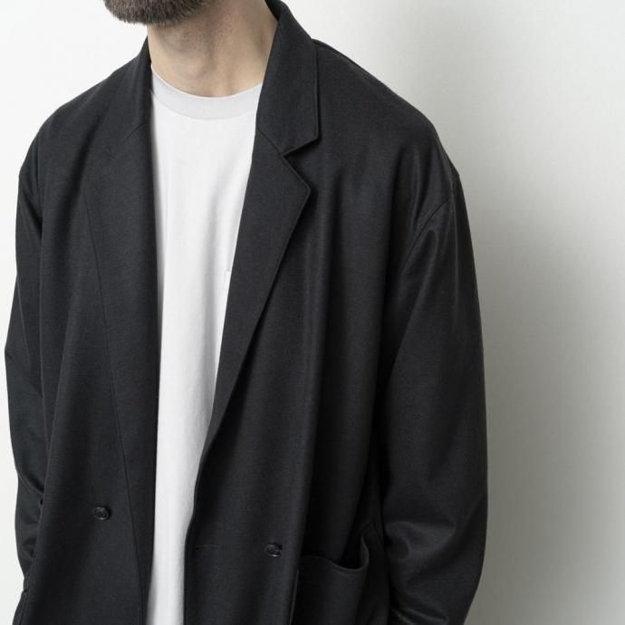 188522851 STILL BY HAND スティルバイハンド / CS03253 - CHARCOAL ウールジャージージャケット 02