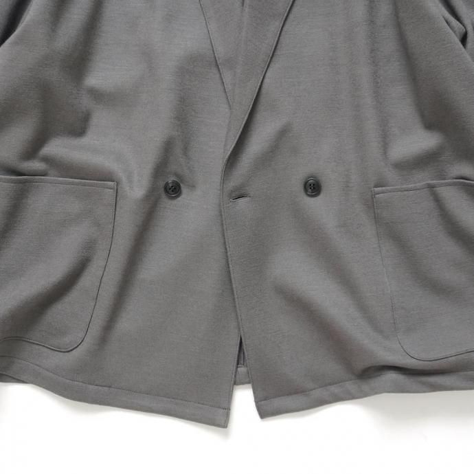 188522870 STILL BY HAND スティルバイハンド / CS03253 - GREIGE ウールジャージージャケット 02