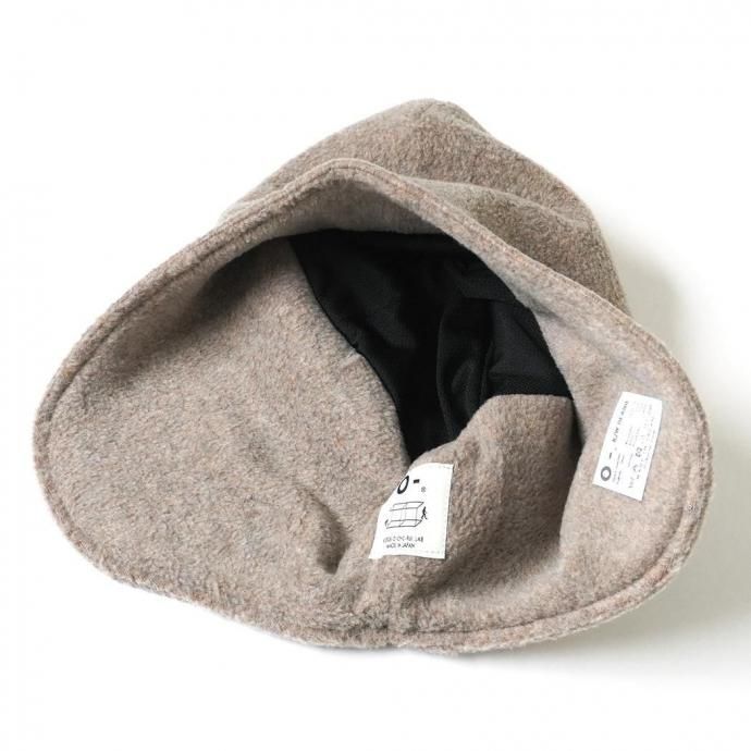 188638029 O- オー / K/W BEANIE フリースビーニー O-W-24 - Greige 02