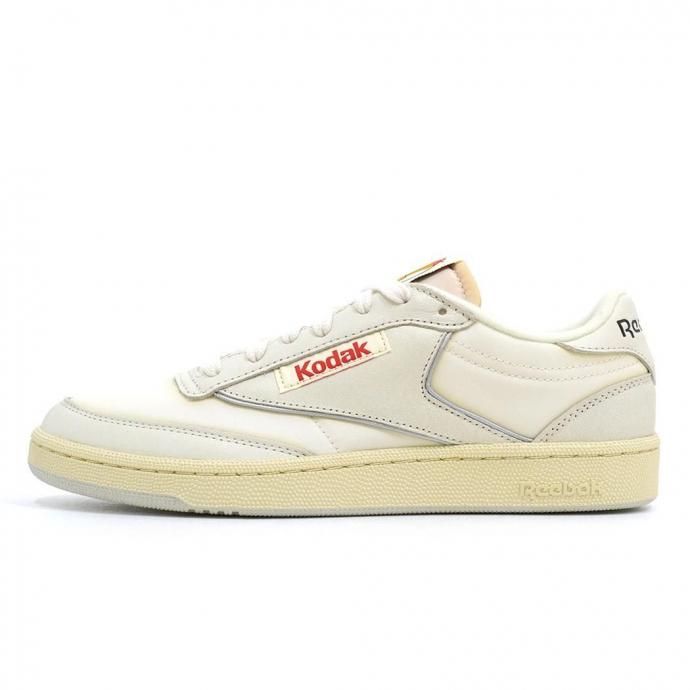 188680033 Reebok x Kodak / CLUB C 85 - Chalk/Cream/Red リーボック コダック クラブシー 85 100228863 02
