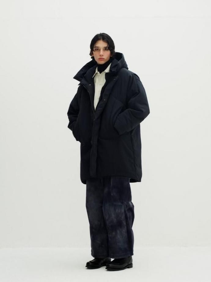 188693445 kontor / KON-CO02253 - BLACK NAVY モンスターパーカー 02