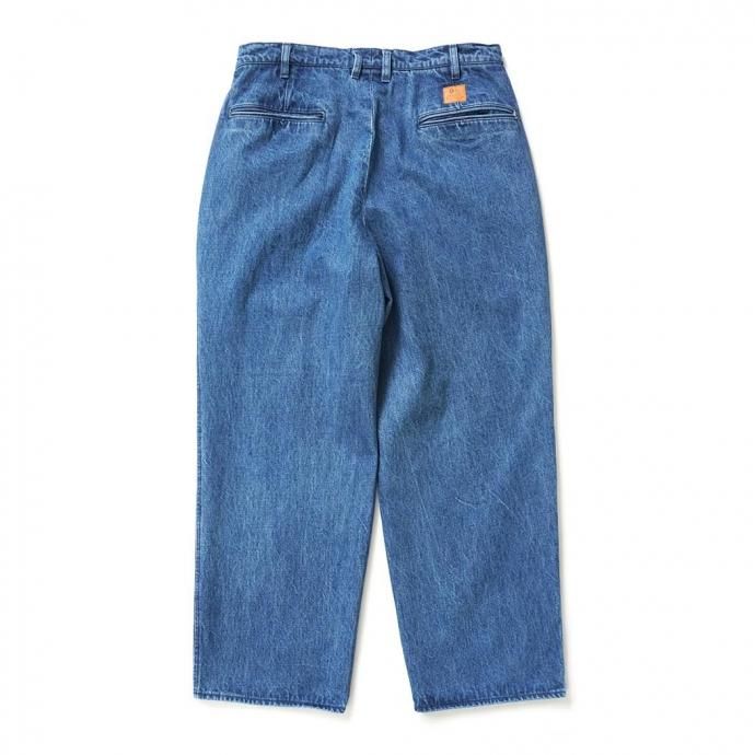 188695989 O- オー / N.N.Z. DENIM TROUSERS W - Indigo Fade Bio デニムスラックス O-N-07-F 02