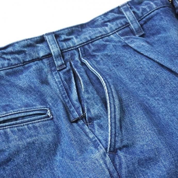 188695989 O- オー / N.N.Z. DENIM TROUSERS W - Indigo Fade Bio デニムスラックス O-N-07-F 02