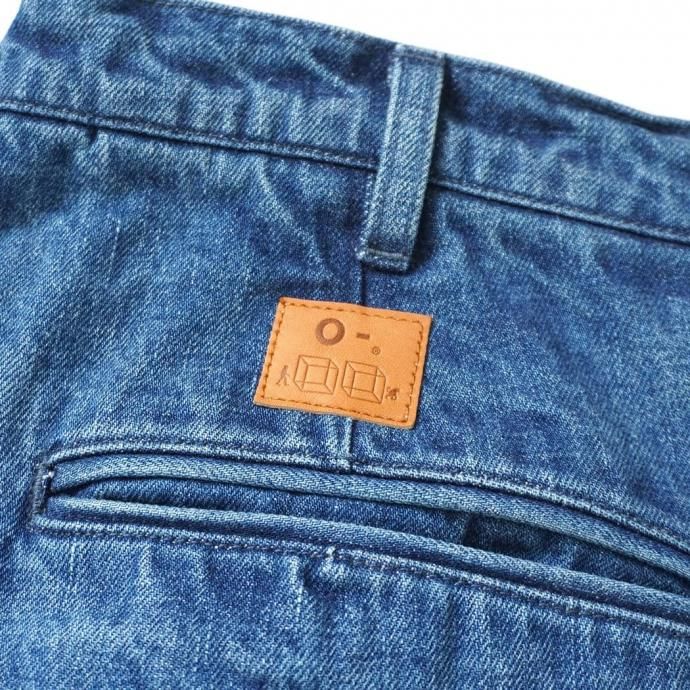 188695989 O- オー / N.N.Z. DENIM TROUSERS W - Indigo Fade Bio デニムスラックス O-N-07-F 02