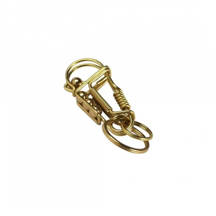 188732736 Metal Wire Carabiner - Brass ᥿磻䡼ӥ  02