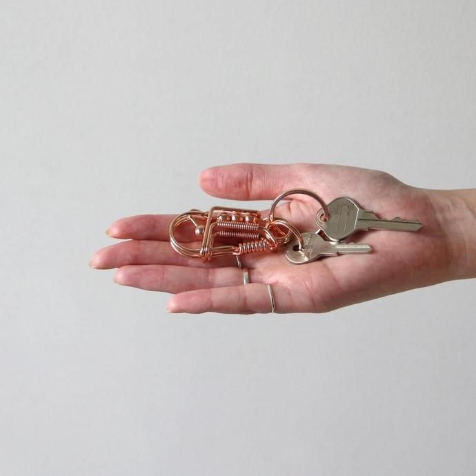 188732747 Metal Wire Carabiner - Copper ᥿磻䡼ӥ åѡ 02
