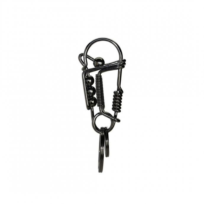 188732784 Metal Wire Carabiner - Black ᥿磻䡼ӥ ֥å 01