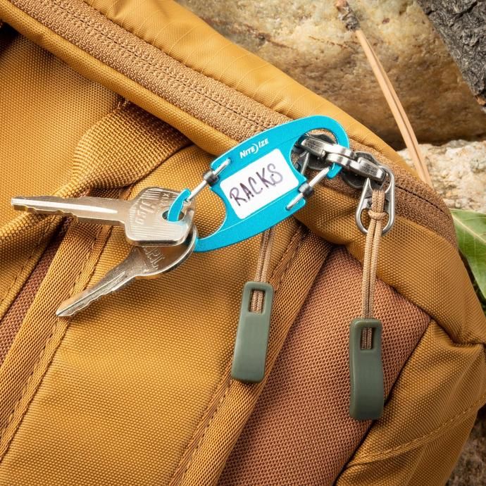 NITE IZE ナイトアイズ / IdentiKey SlideLock Dual Carabiner アイデンティキー スライドロック カラビナー 02