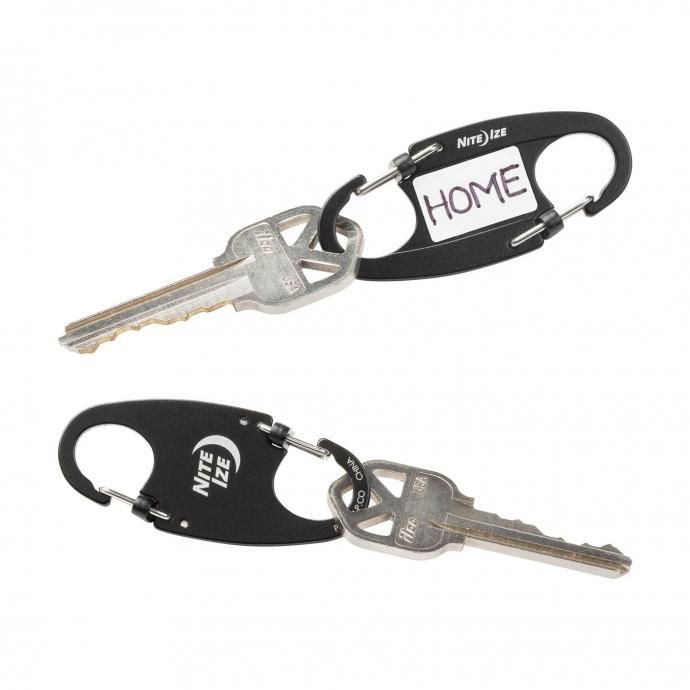 NITE IZE ナイトアイズ / IdentiKey SlideLock Dual Carabiner アイデンティキー スライドロック カラビナー 02